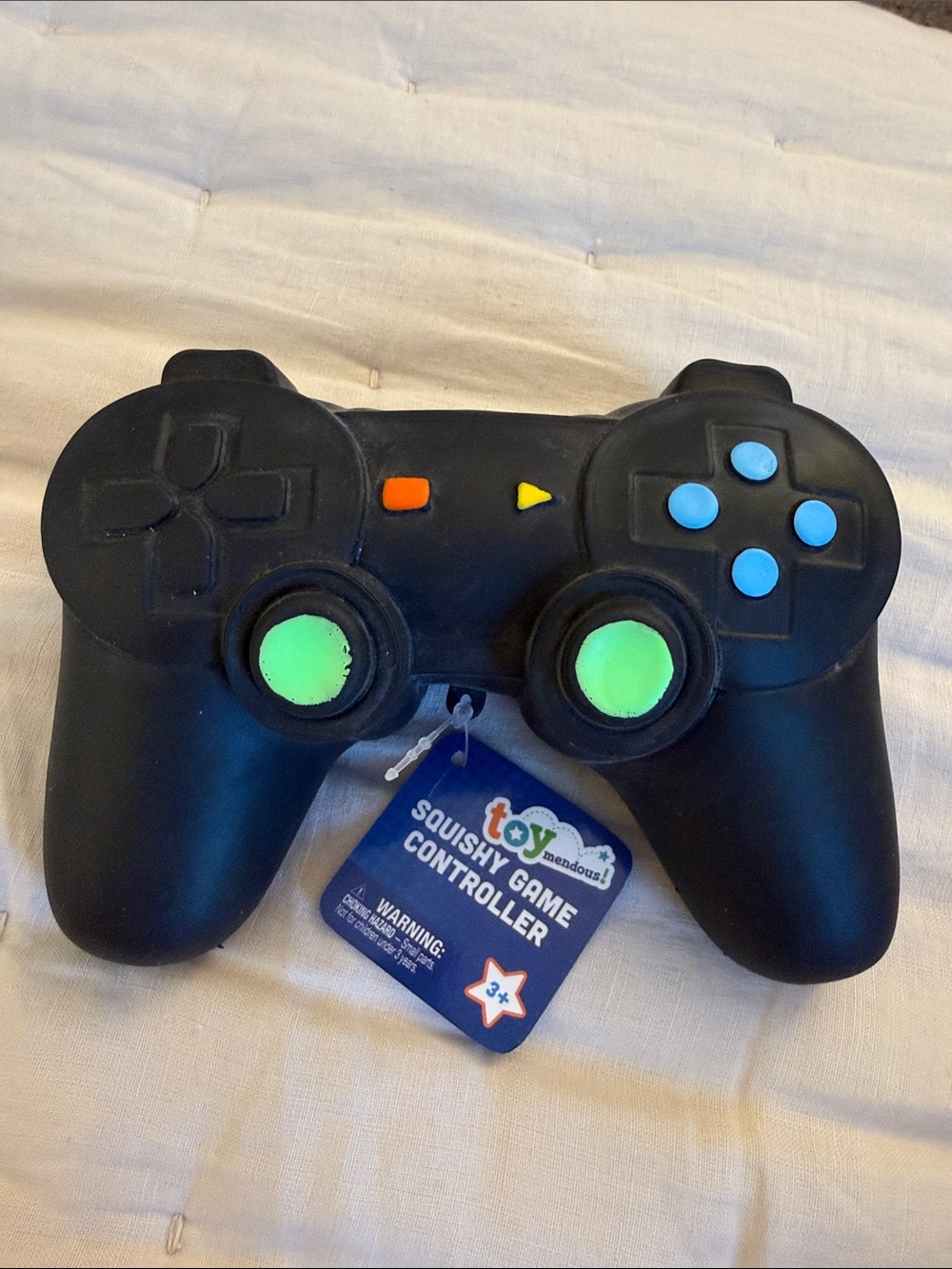 Toymendous Black Squishy Game Controller